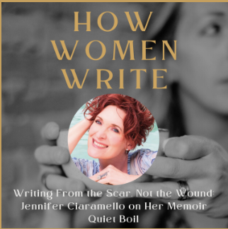 Jennifer M. Ciaramello Talks Quiet Boil on the How Women Write Podcast cover